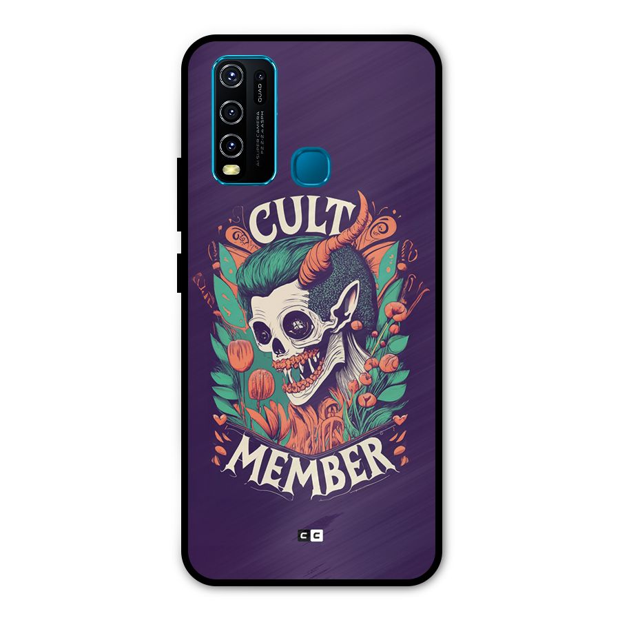 Cult Member Metal Back Case for Vivo Y30