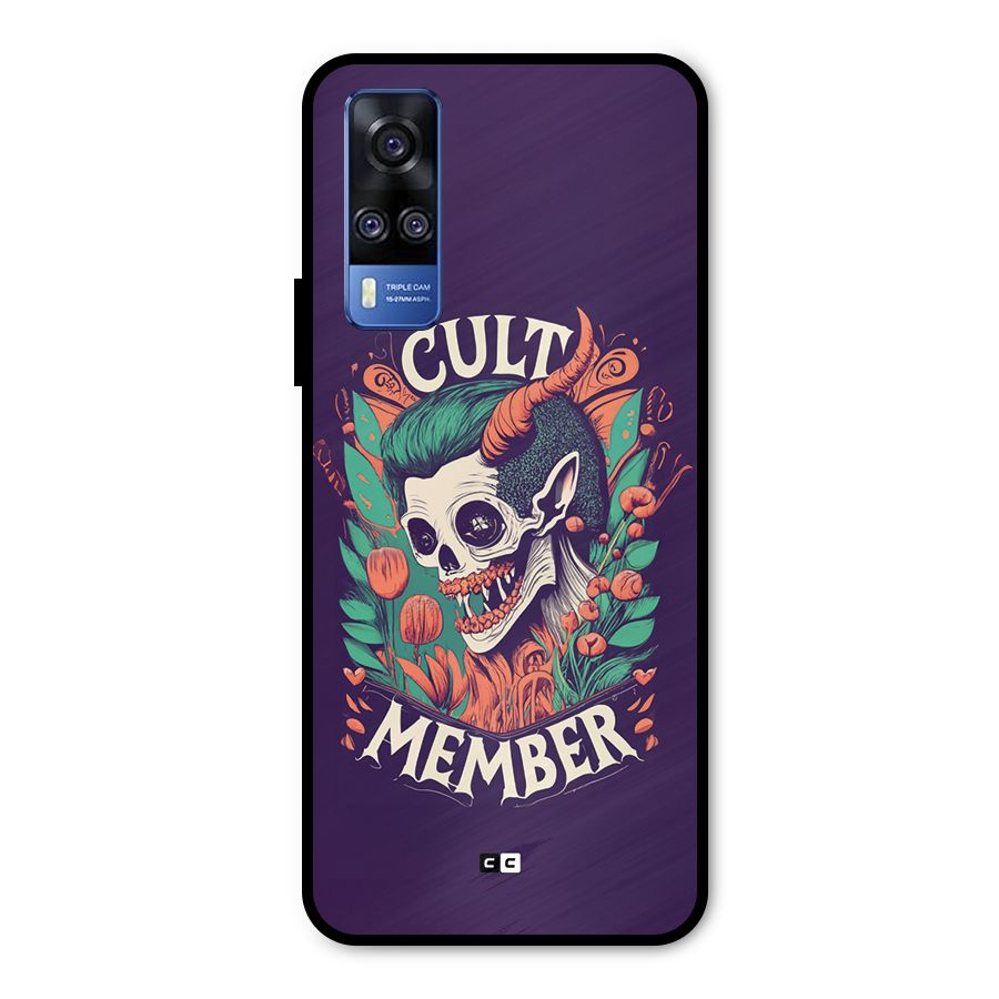 Cult Member Metal Back Case for Vivo Y31
