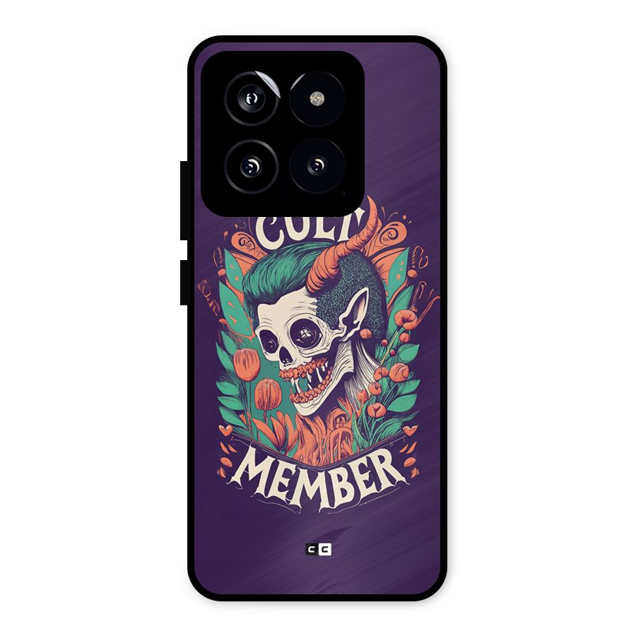Cult Member Metal Back Case for Xiaomi 14