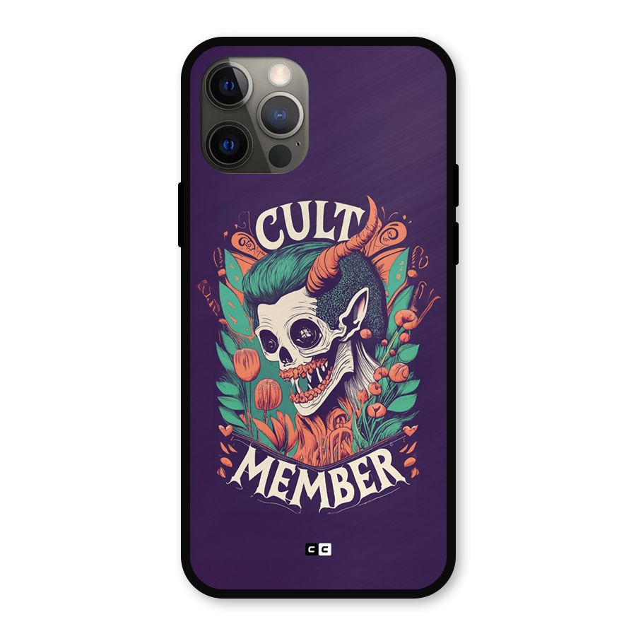 Cult Member Metal Back Case for iPhone 12 Pro