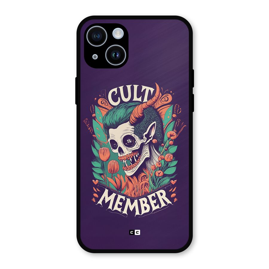 Cult Member Metal Back Case for iPhone 14