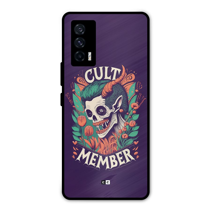 Cult Member Metal Back Case for iQOO 7 5G