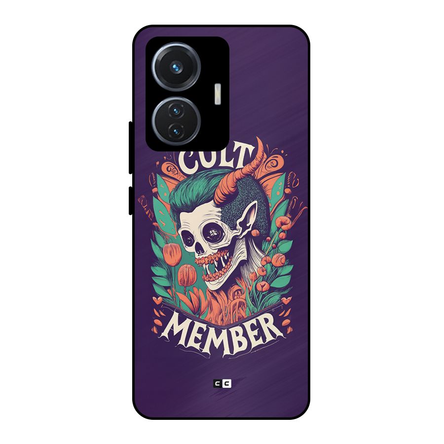 Cult Member Metal Back Case for iQOO Z6 44W