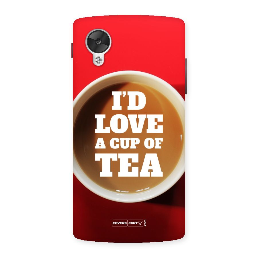 Cup of Tea Back Case for Google Nexsus 5
