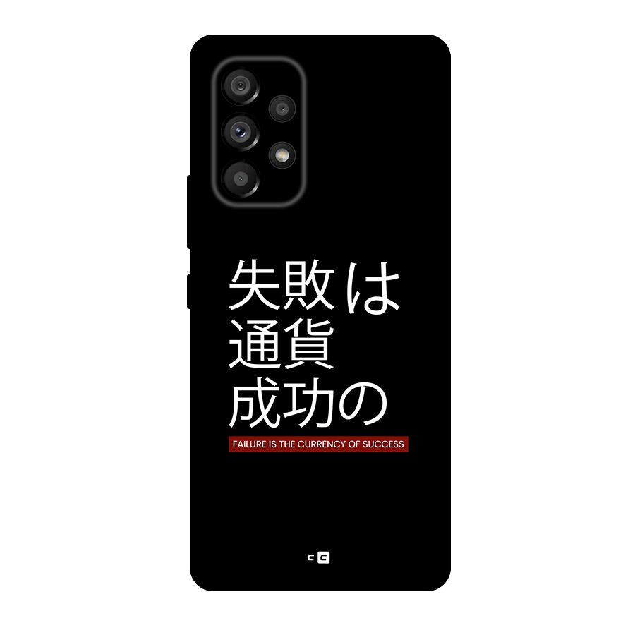 Currency Of Success Back Case for Galaxy A53 5G