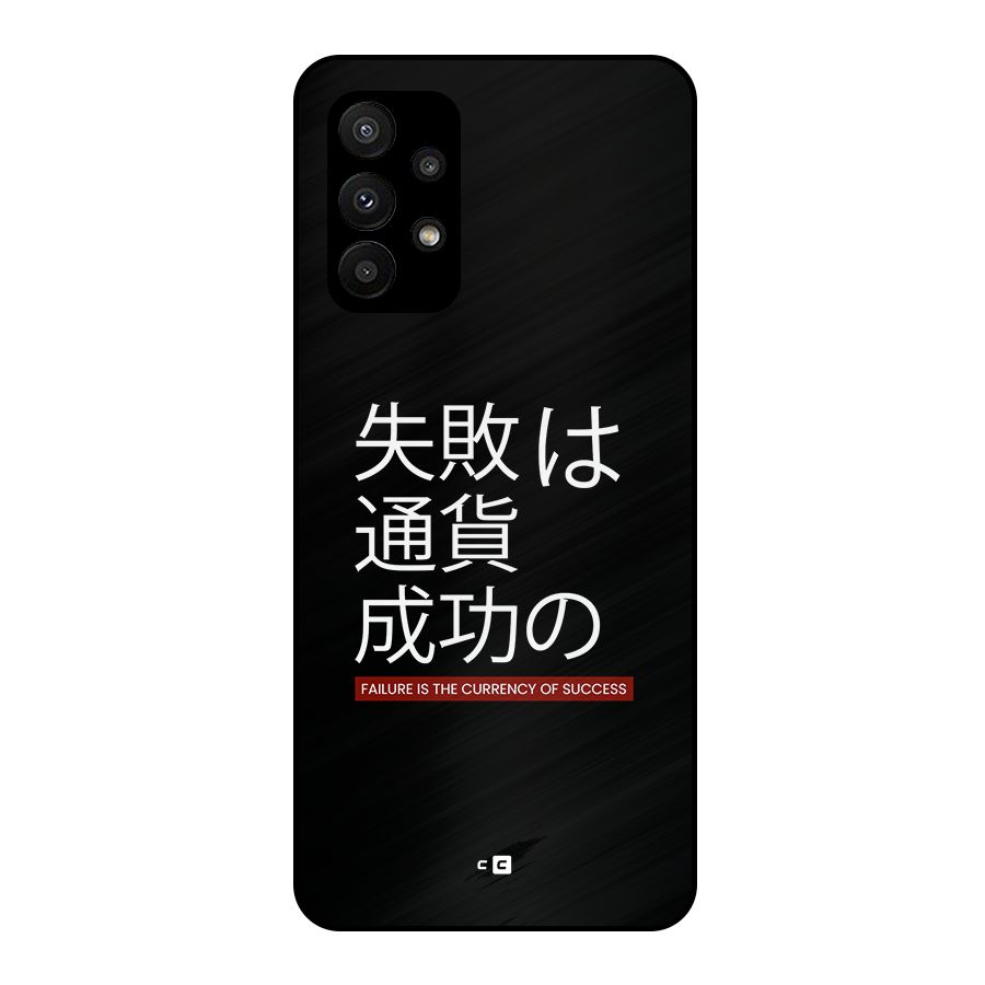 Currency Of Success Metal Back Case for Galaxy A23