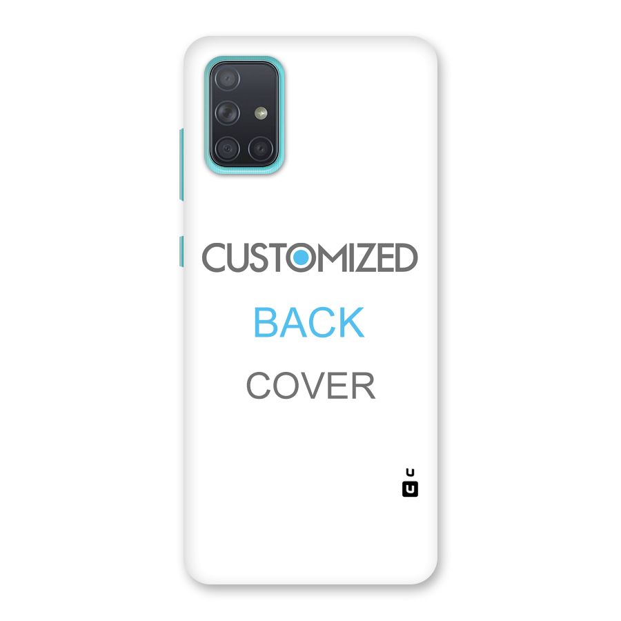 Customized Back Case for Galaxy A71