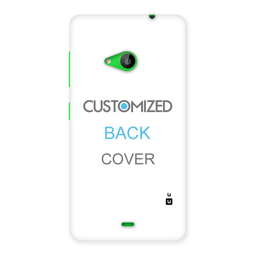 Customized Back Case for Lumia 535