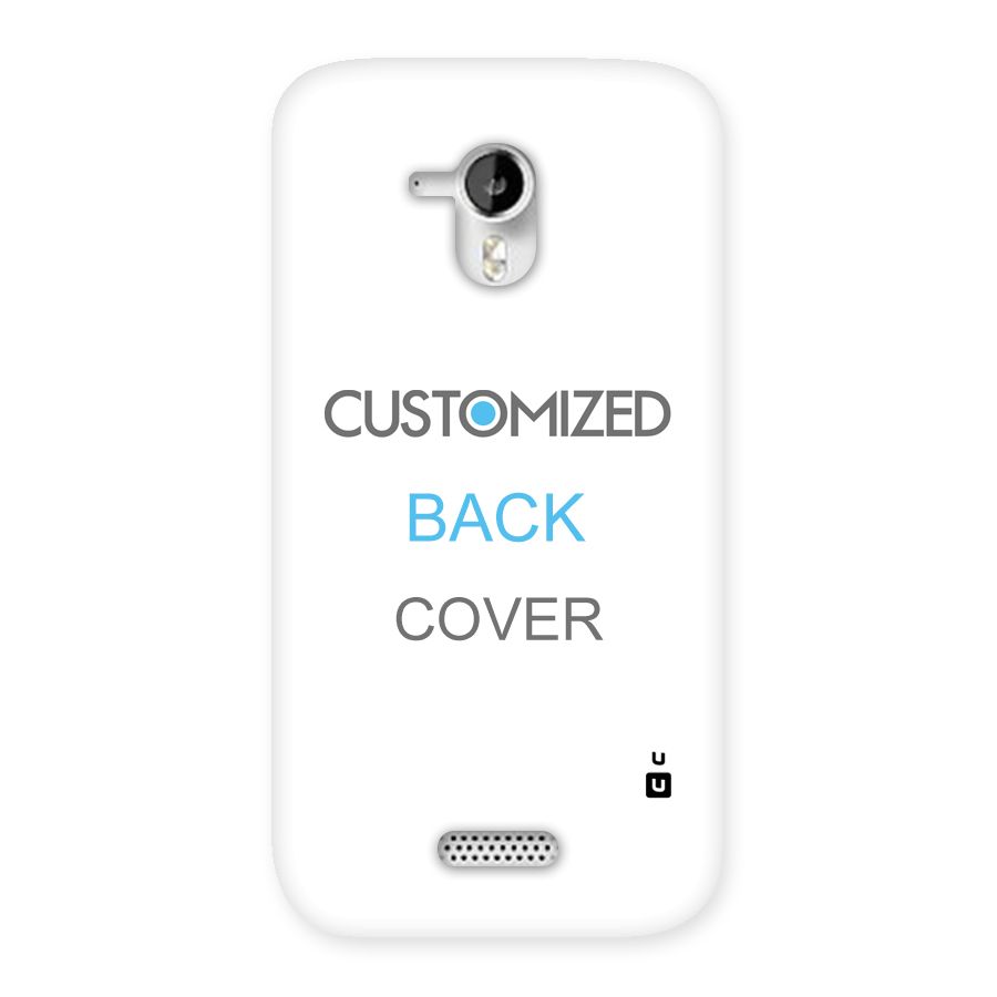 Customized Back Case for Micromax Canvas HD A116