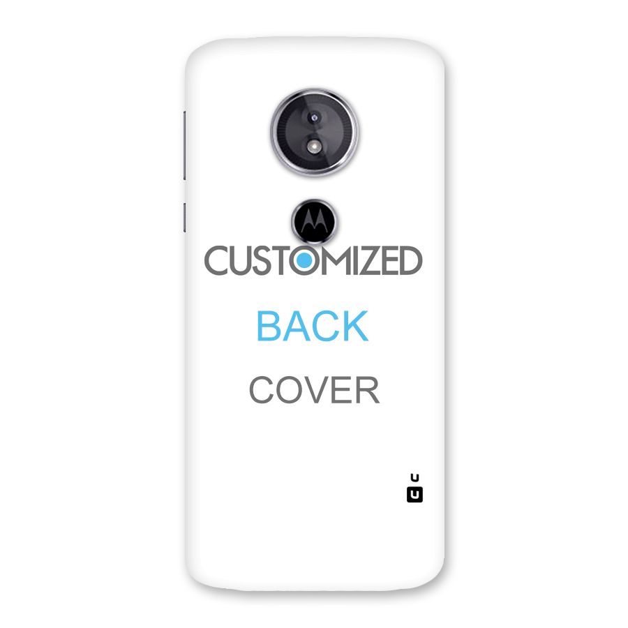 Customized Back Case for Moto E5
