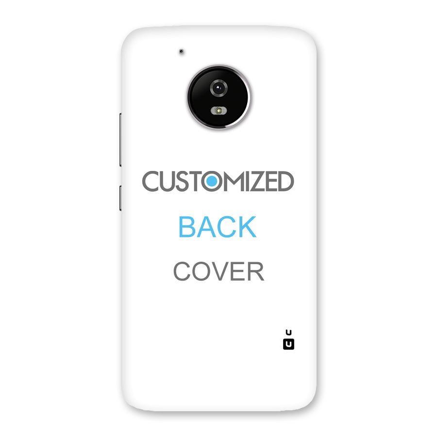 Customized Back Case for Moto G5