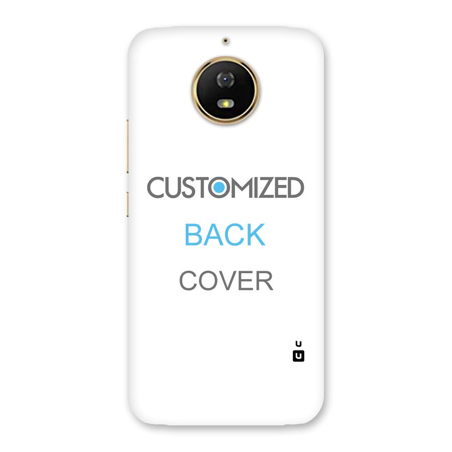 Customized Back Case for Moto G5s