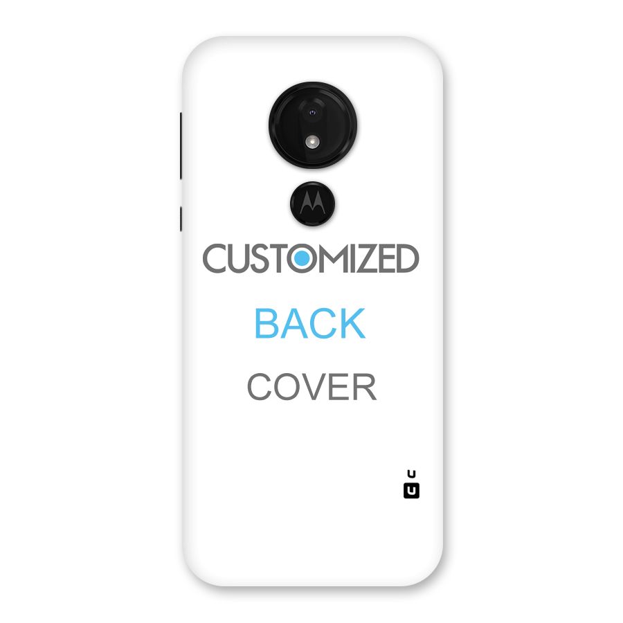 Customized Back Case for Moto G7 Power