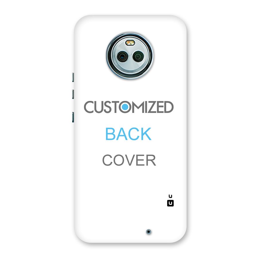 Customized Back Case for Moto X4