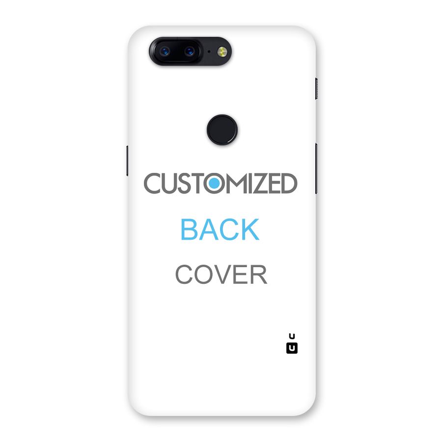 Customized Back Case for OnePlus 5T
