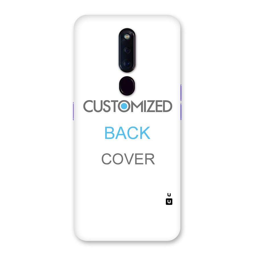 Customized Back Case for Oppo F11 Pro