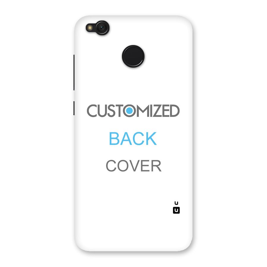 Customized Back Case for Redmi 4