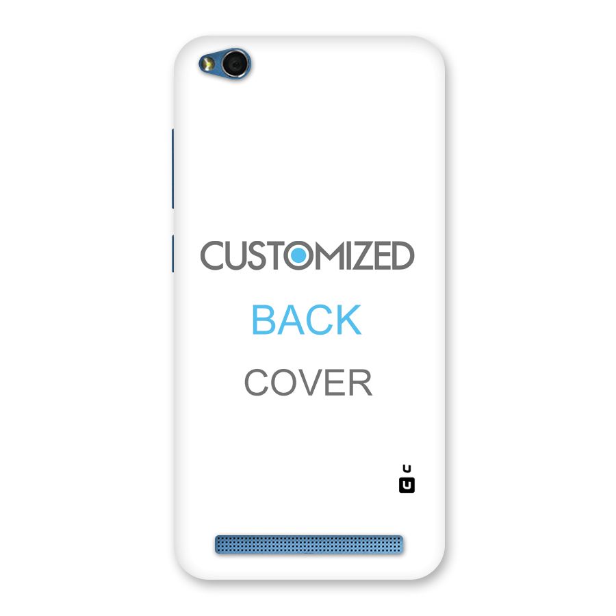 Customized Back Case for Redmi 5A