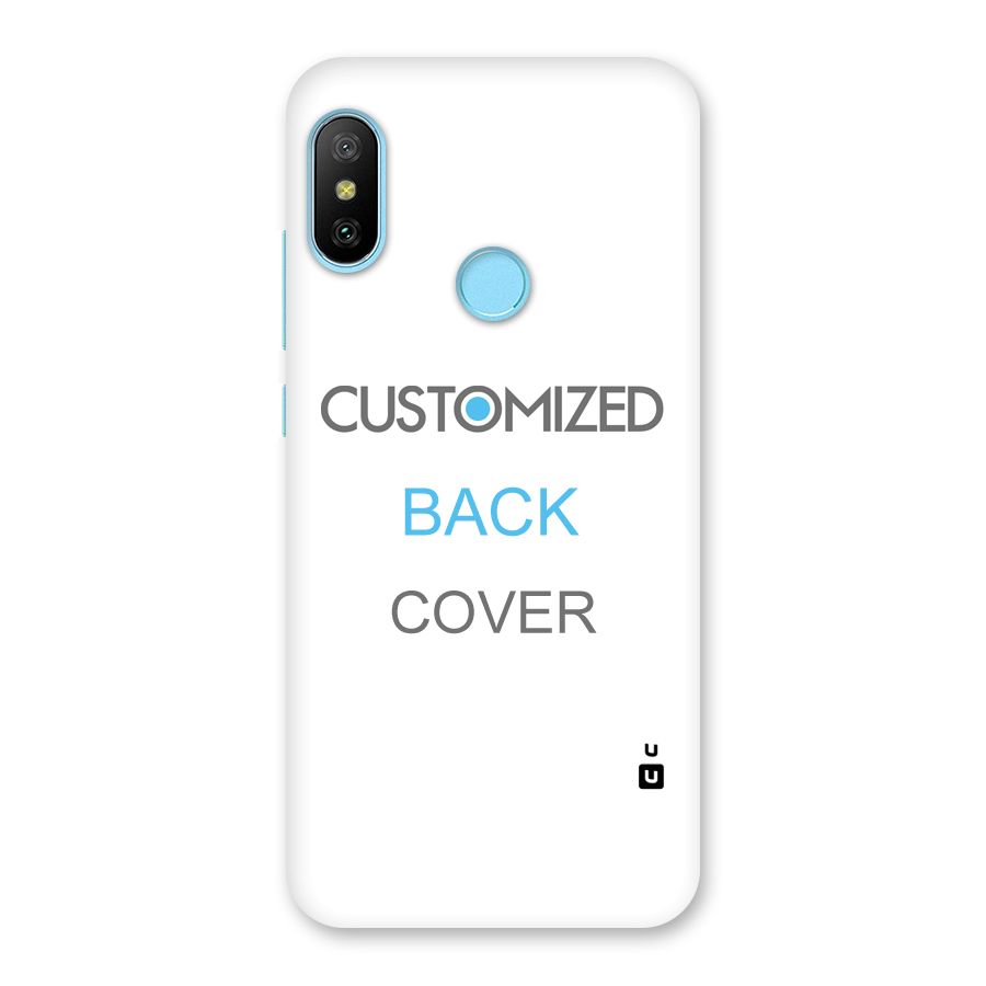 Customized Back Case for Redmi 6 Pro