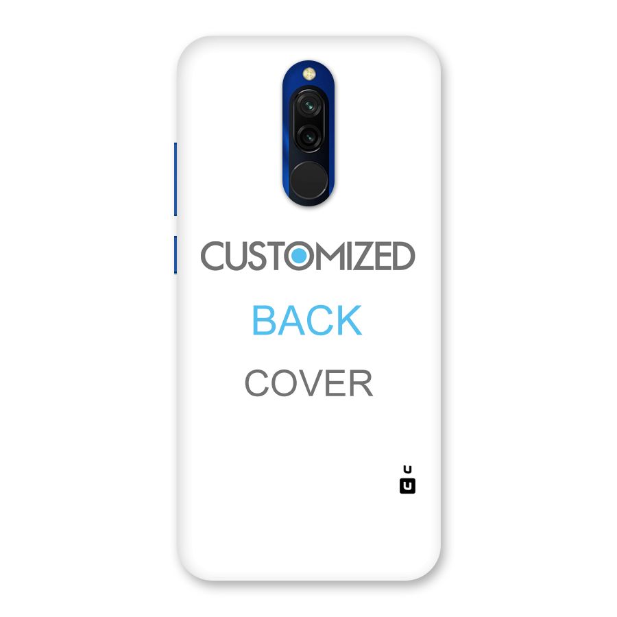 Customized Back Case for Redmi 8