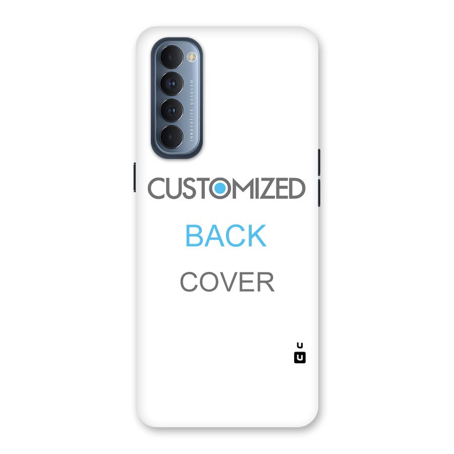 Customized Glass Back Case for Reno4 Pro