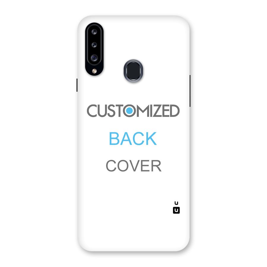 Customized Back Case for Samsung Galaxy A20s