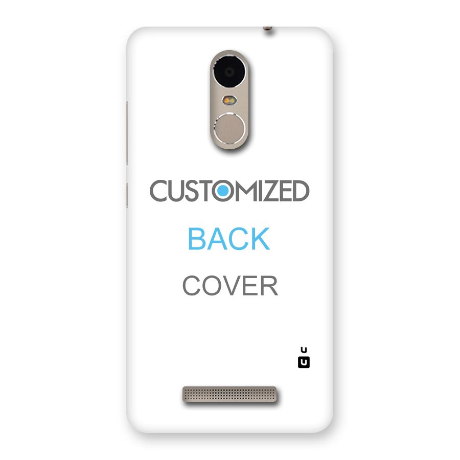 Customized Back Case for Xiaomi Redmi Note 3