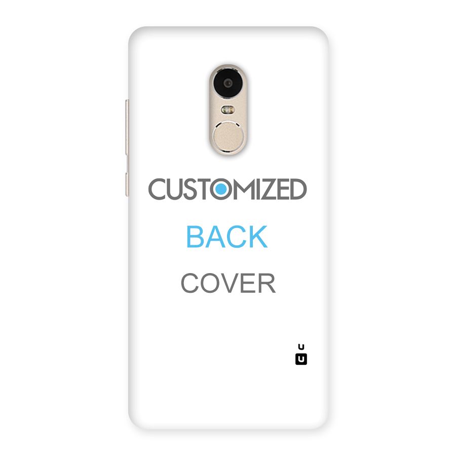 Customized Back Case for Xiaomi Redmi Note 4