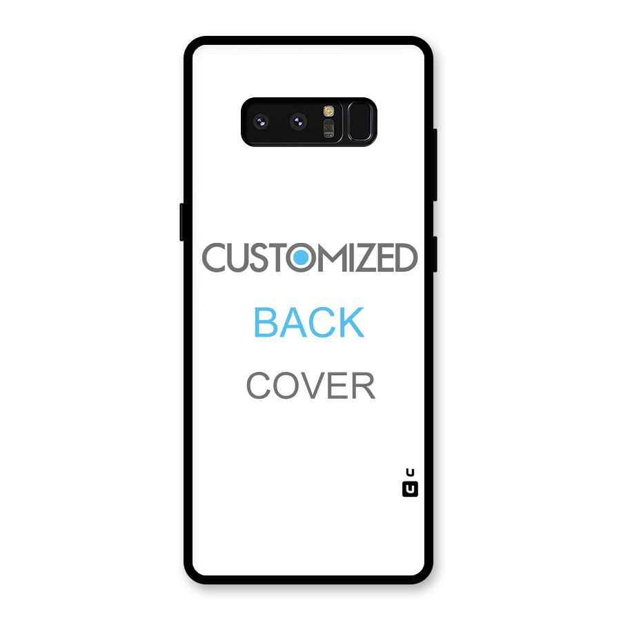 Customized Glass Back Case for Galaxy Note 8