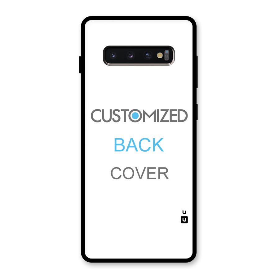 Customized Glass Back Case for Galaxy S10 Plus