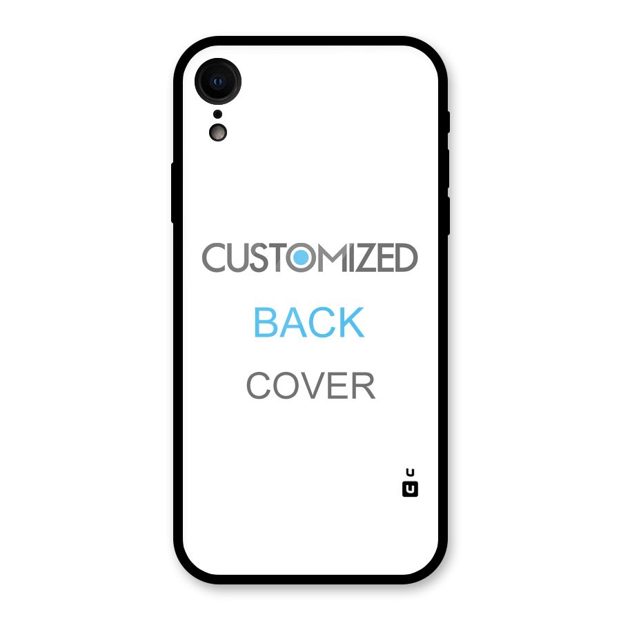 Customized Glass Back Case for iPhone XR