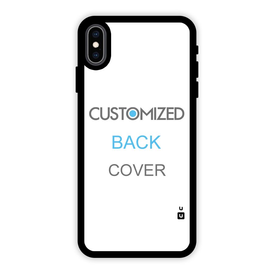 Customized Glass Back Case for iPhone XS Max
