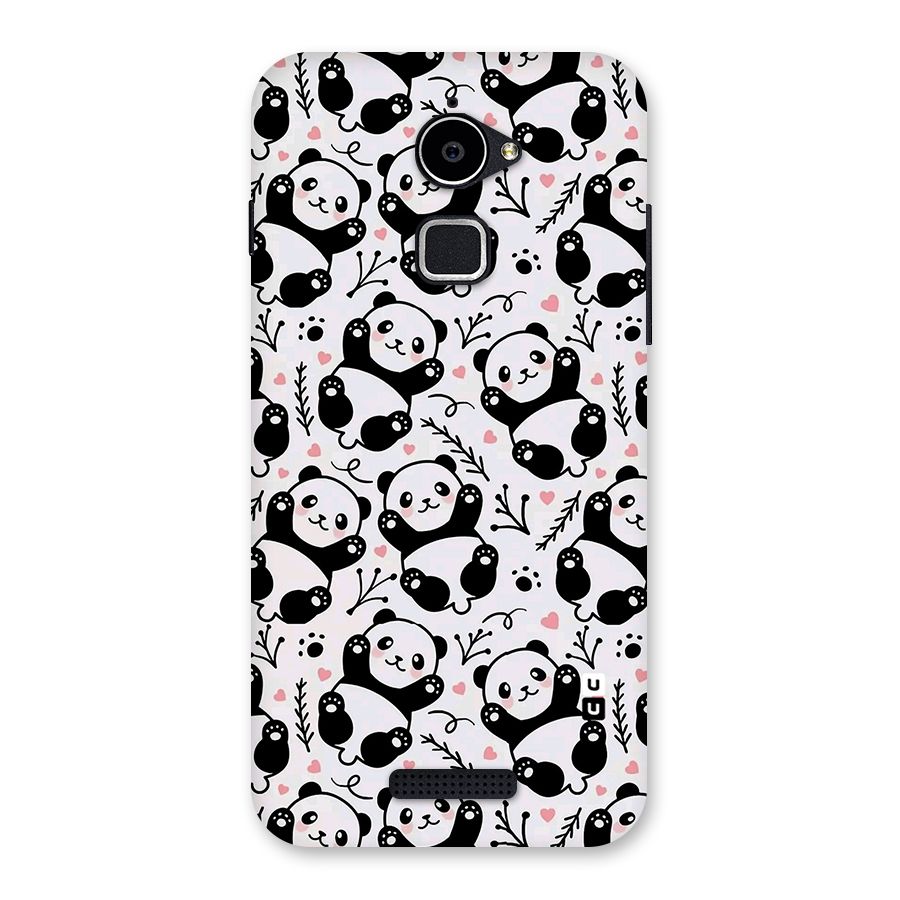 Cute Adorable Panda Pattern Back Case for Coolpad Note 3 Lite