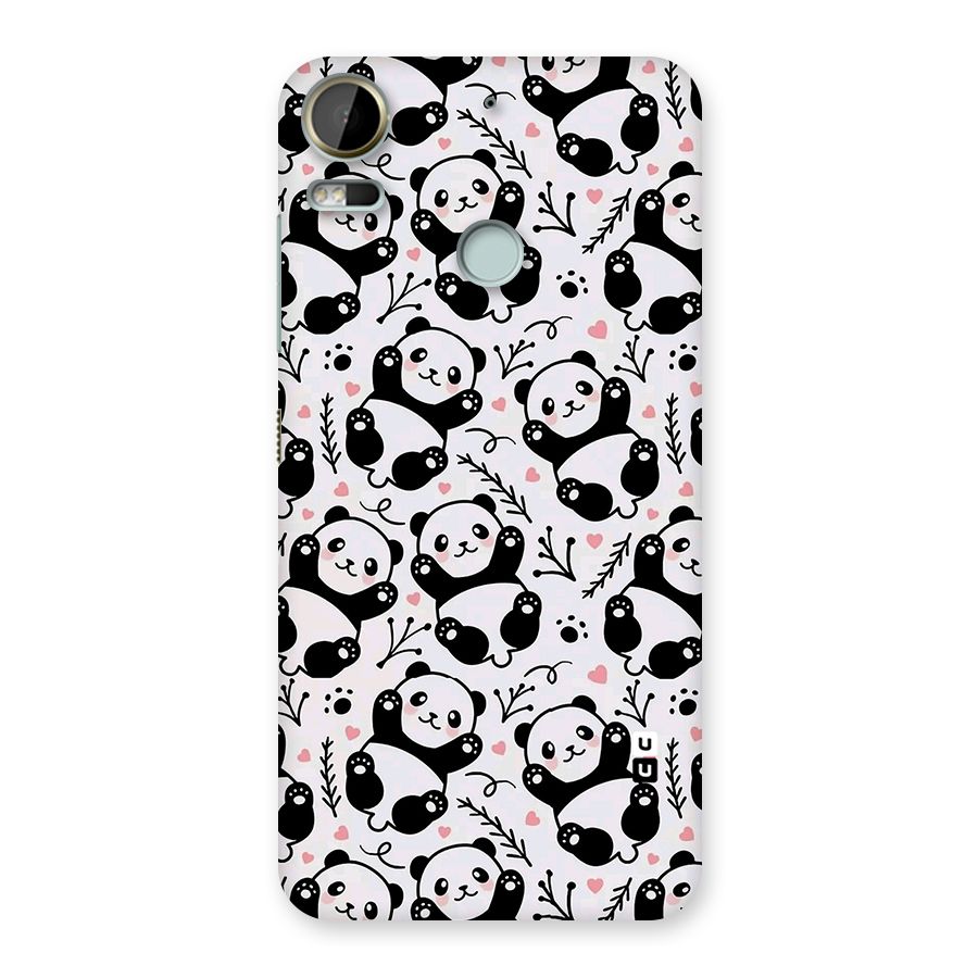 Cute Adorable Panda Pattern Back Case for Desire 10 Pro