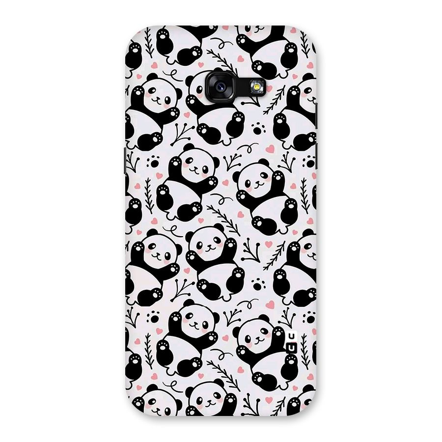 Cute Adorable Panda Pattern Back Case for Galaxy A5 2017