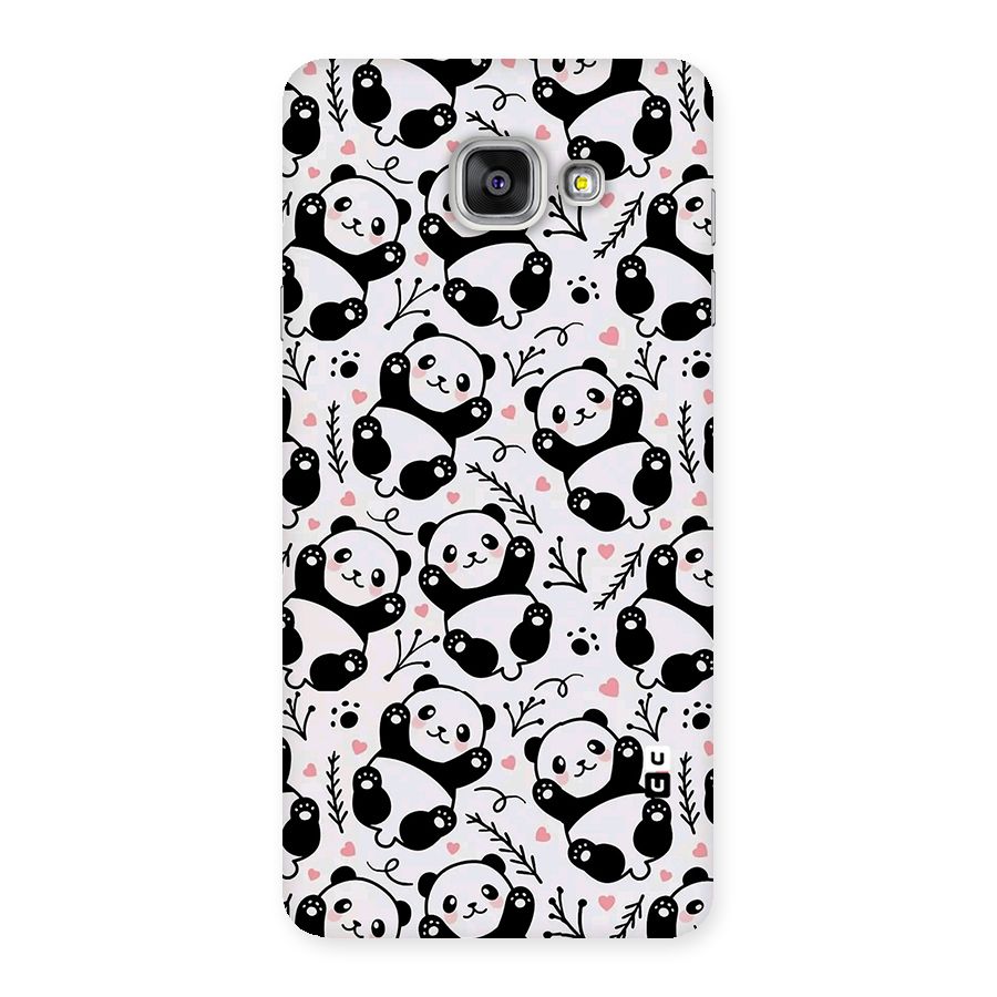 Cute Adorable Panda Pattern Back Case for Galaxy A7 2016