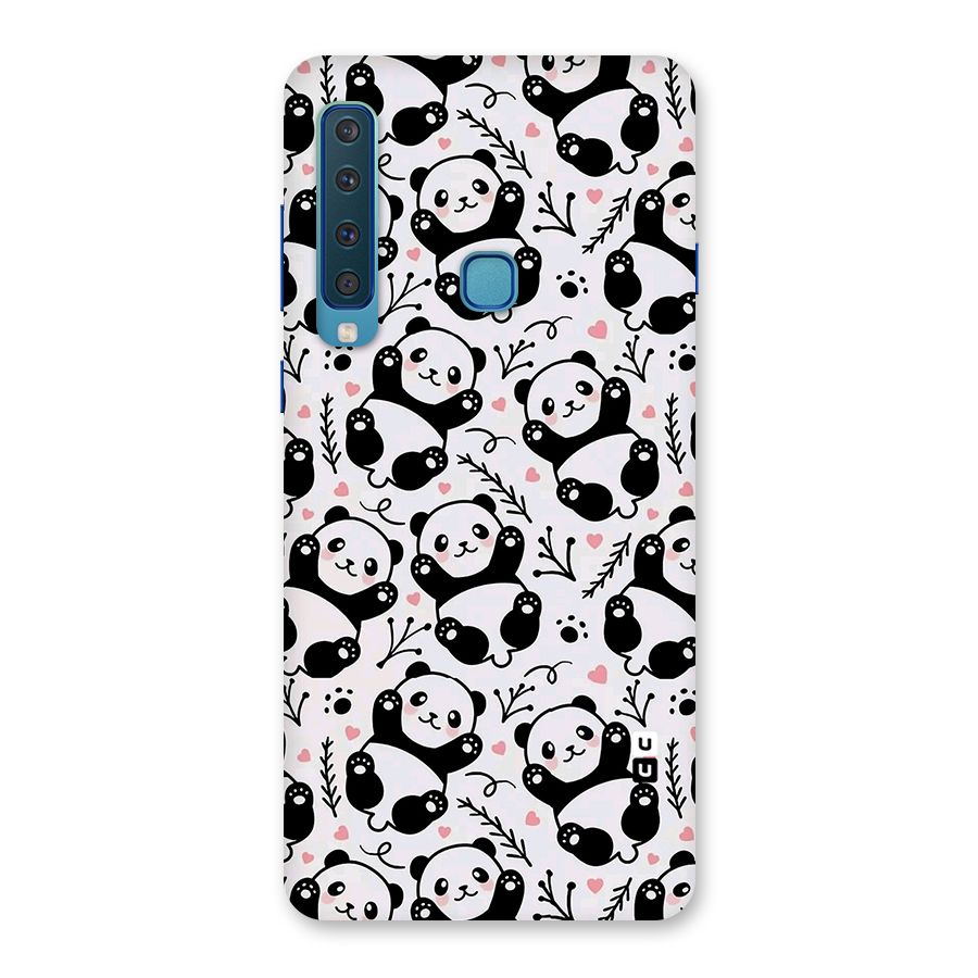 Cute Adorable Panda Pattern Back Case for Galaxy A9 (2018)