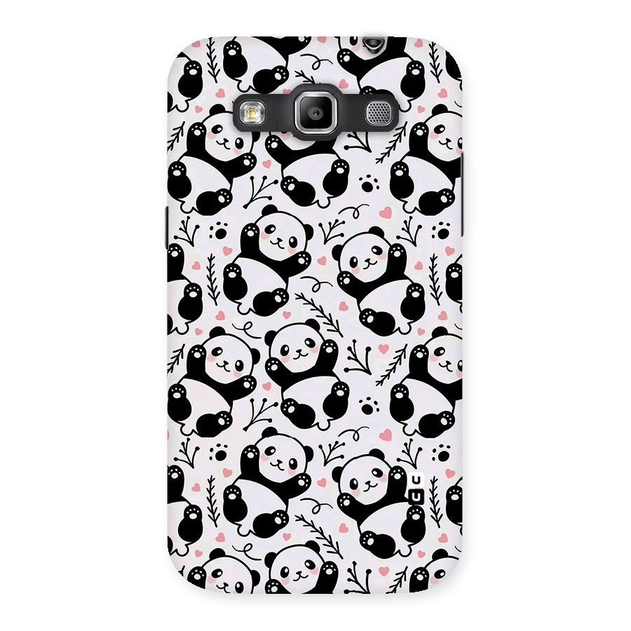 Cute Adorable Panda Pattern Back Case for Galaxy Grand Quattro