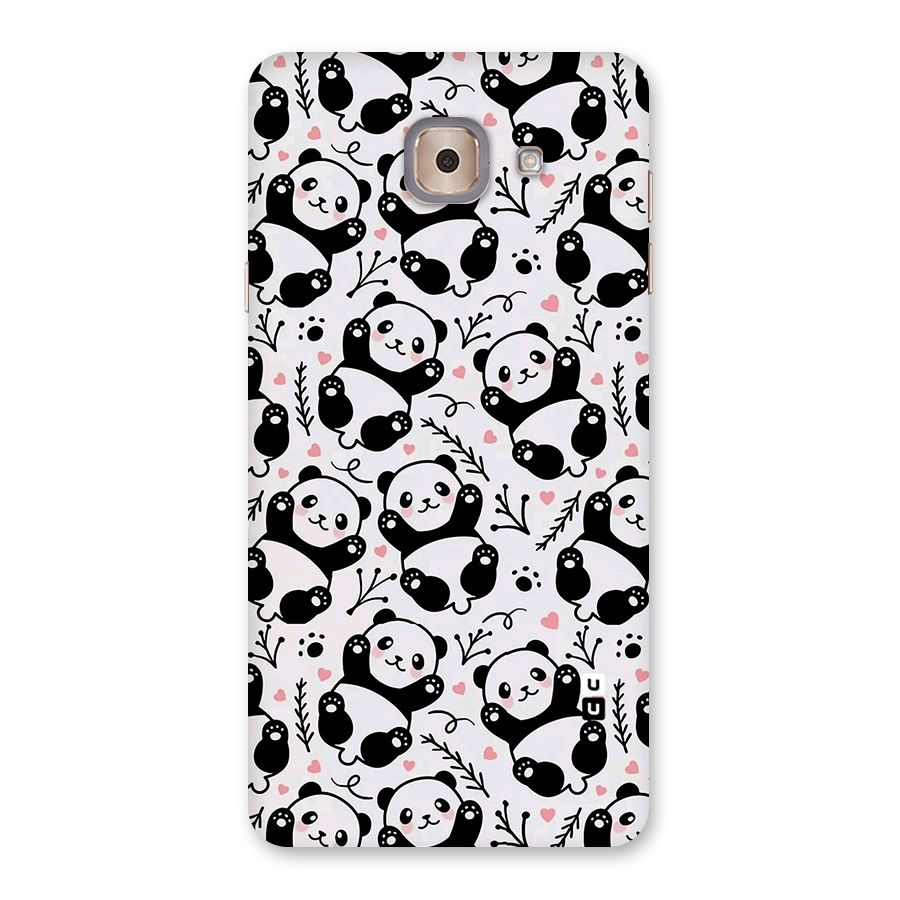 Cute Adorable Panda Pattern Back Case for Galaxy J7 Max