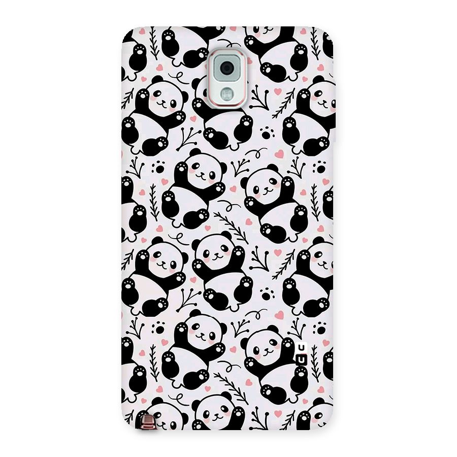 Cute Adorable Panda Pattern Back Case for Galaxy Note 3