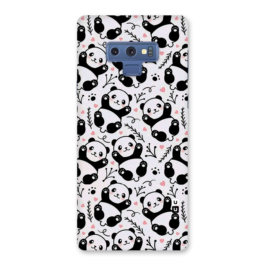Cute Adorable Panda Pattern Back Case for Galaxy Note 9