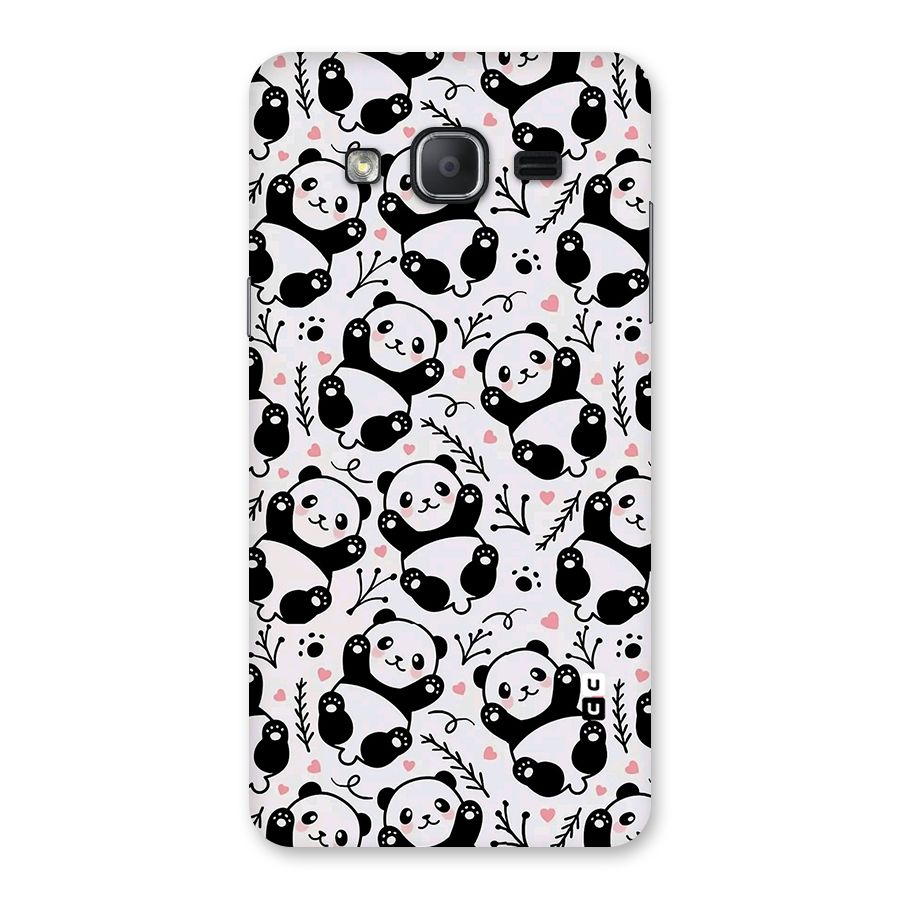 Cute Adorable Panda Pattern Back Case for Galaxy On7 2015