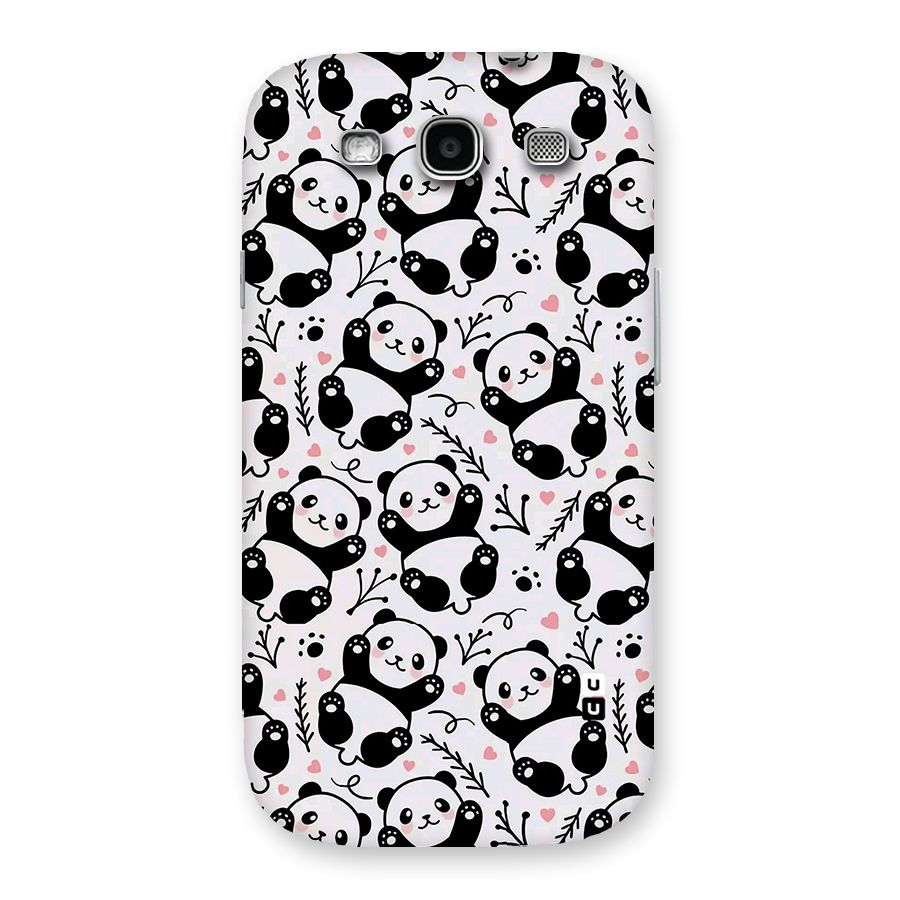 Cute Adorable Panda Pattern Back Case for Galaxy S3 Neo