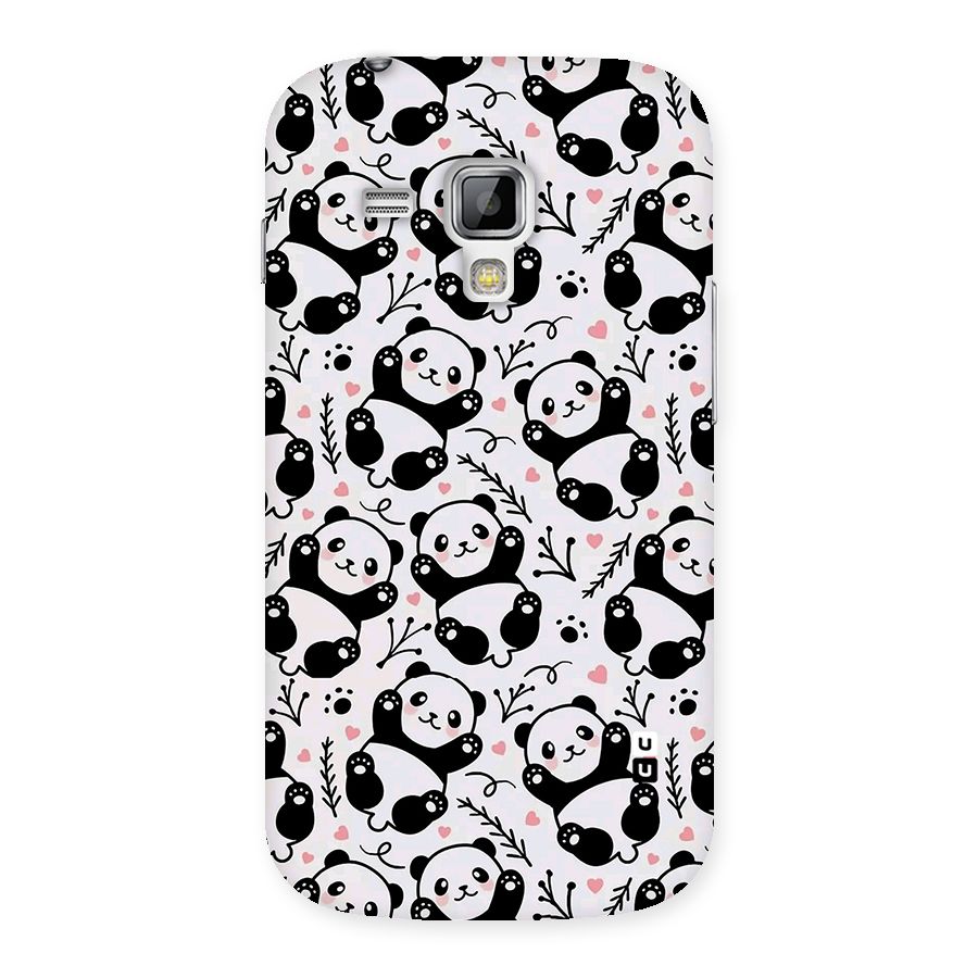 Cute Adorable Panda Pattern Back Case for Galaxy S Duos