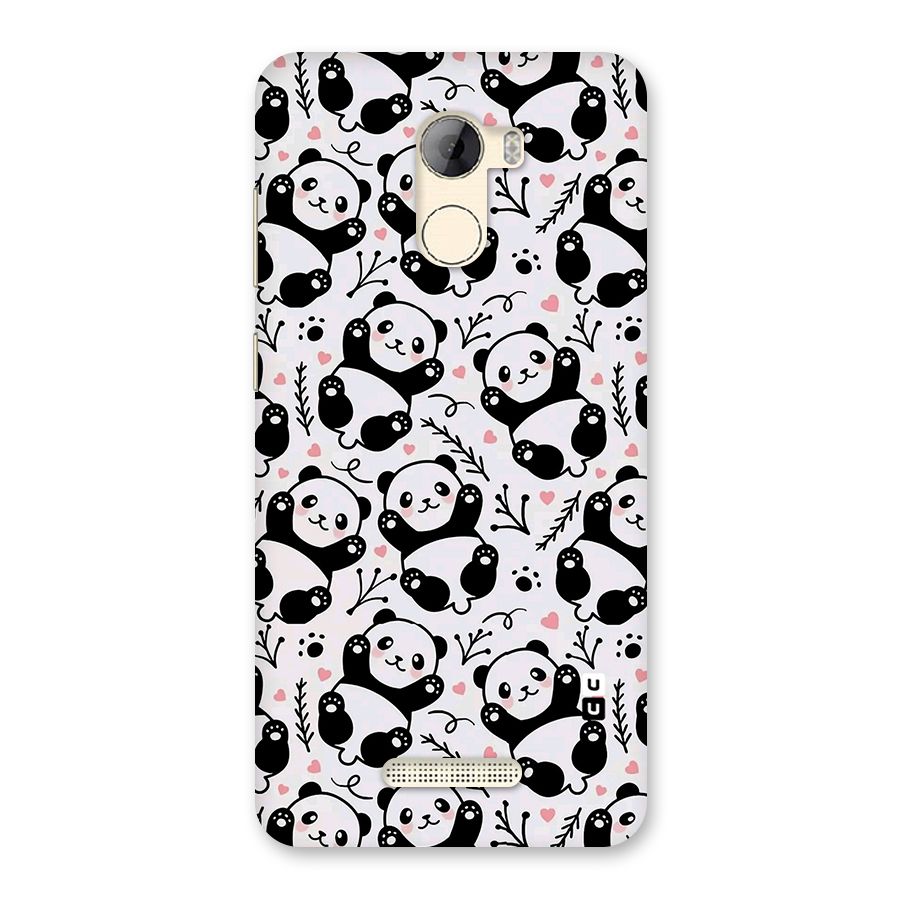 Cute Adorable Panda Pattern Back Case for Gionee A1 LIte