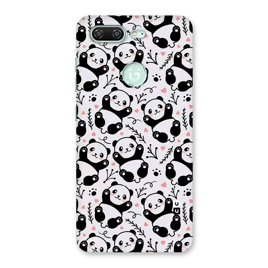 Cute Adorable Panda Pattern Back Case for Gionee S10