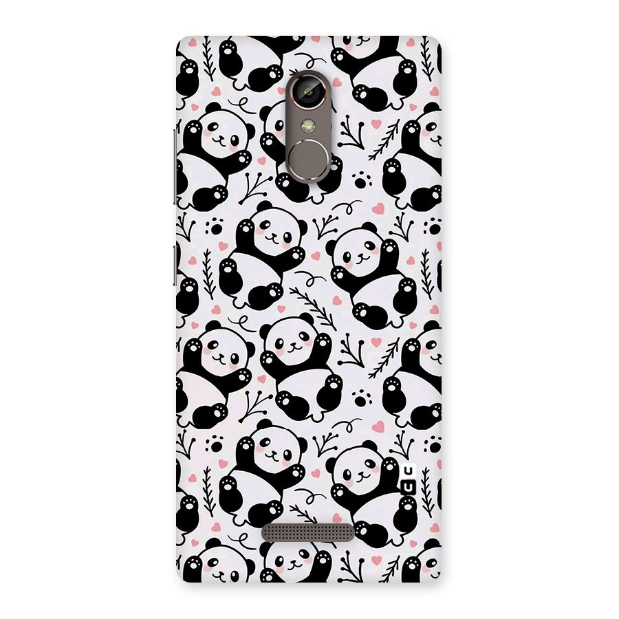 Cute Adorable Panda Pattern Back Case for Gionee S6s