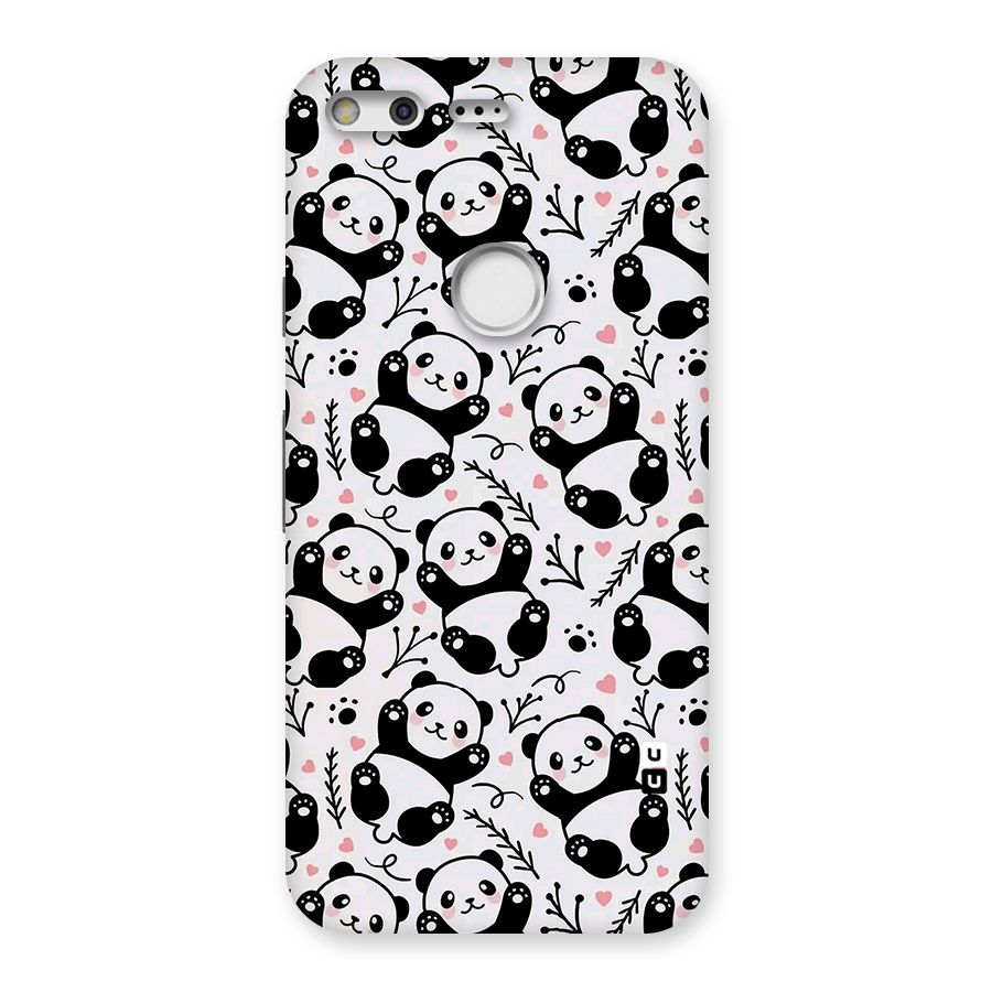 Cute Adorable Panda Pattern Back Case for Google Pixel