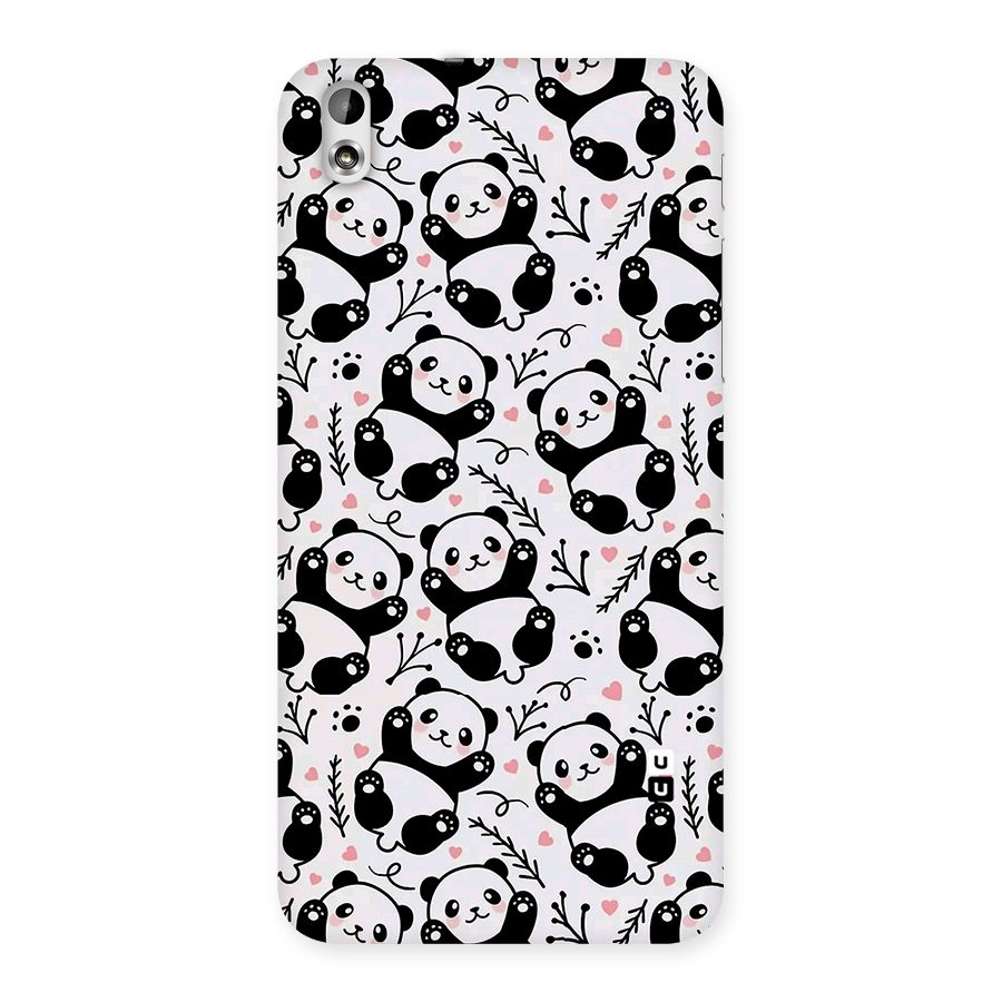 Cute Adorable Panda Pattern Back Case for HTC Desire 816g