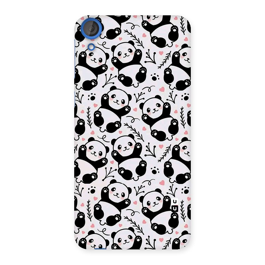 Cute Adorable Panda Pattern Back Case for HTC Desire 820